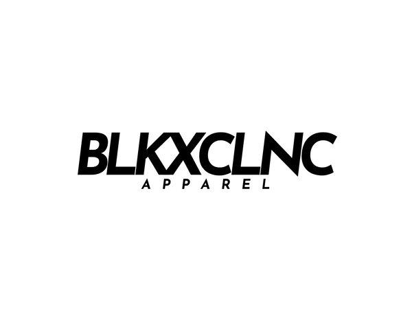 BLKXCLNC APPAREL logo